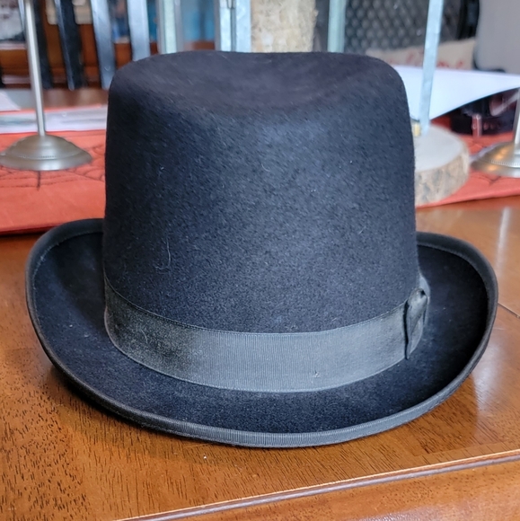 black, TOP HAT. size S. - Picture 2 of 6